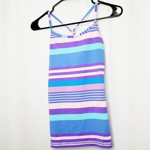 IVIVVA Lululemon Girl Striped Tank Top Size 14